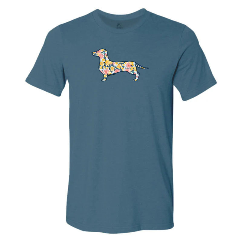 Dachshund Silhouette - Lightweight Tee - Image 3