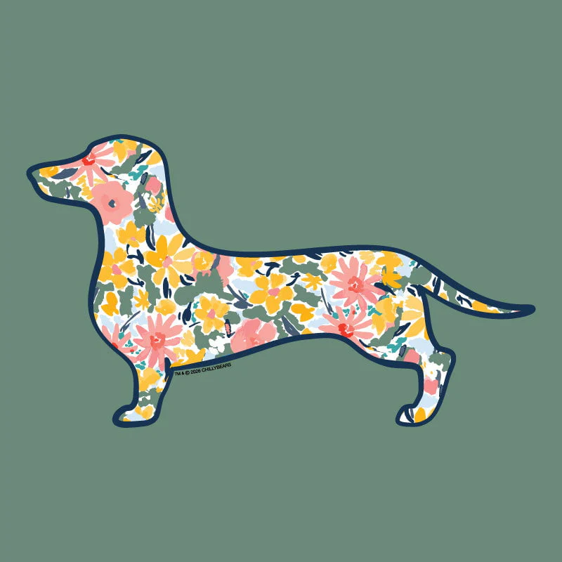 Dachshund Silhouette - Sweatshirt Pullover Hoodie - Image 4