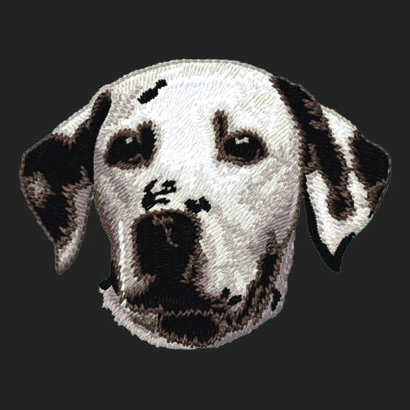 Dalmatian Embroidered Sweatshirt Hoodie - Image 2