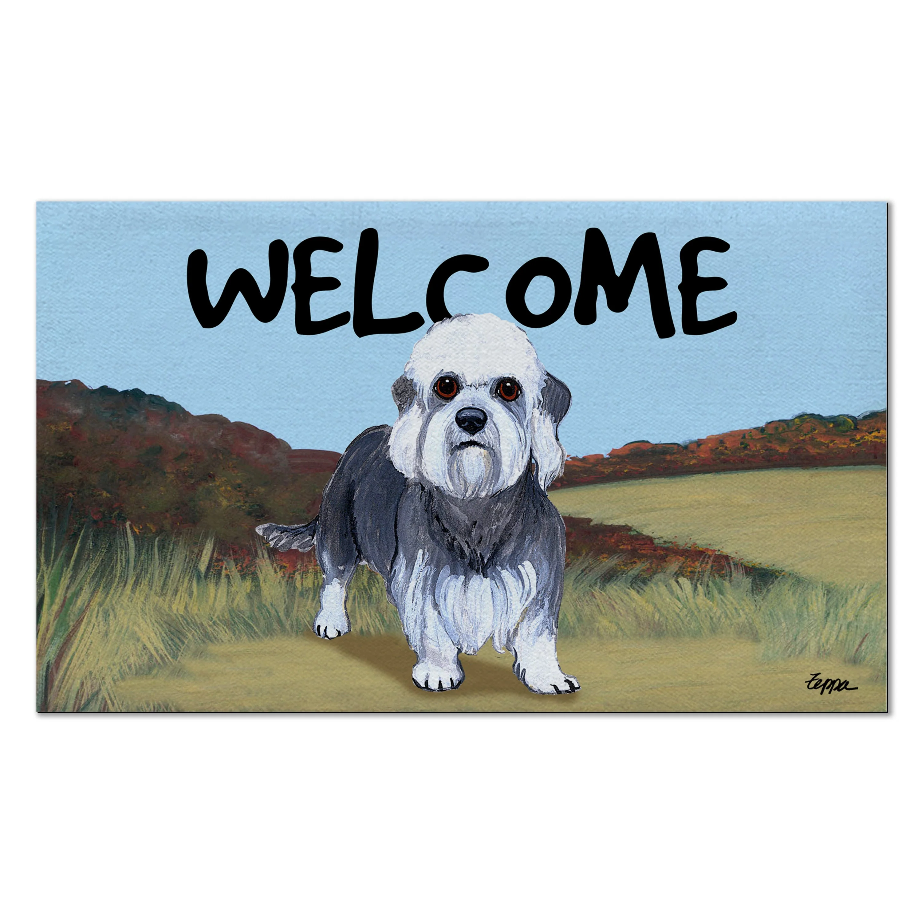 Dandi Dinmont Terrier Welcome Mat - Image 5