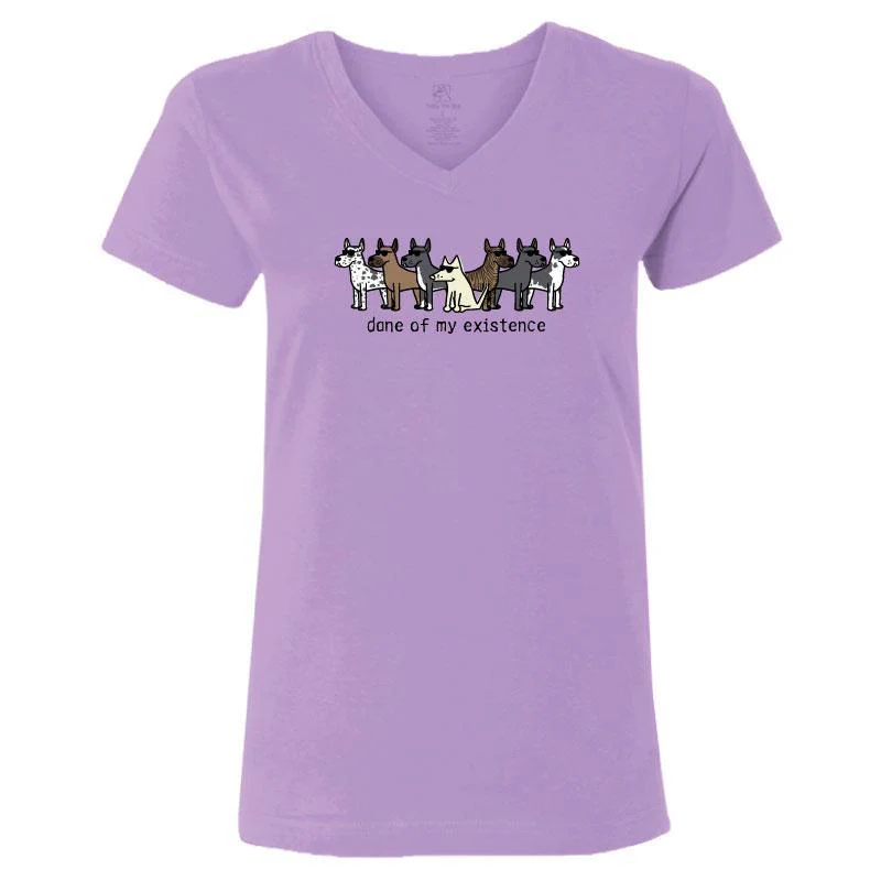 Dane Of My Existence - Ladies T-Shirt V-Neck