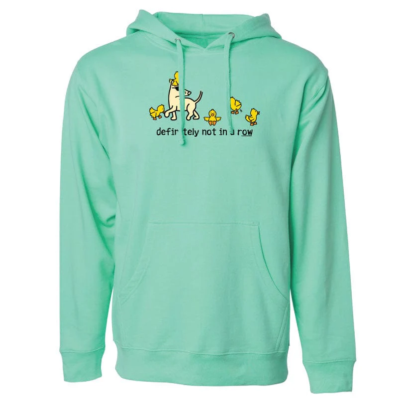 Definitely Not in a Row - Sweatshirt Pullover Hoodie - Image 3