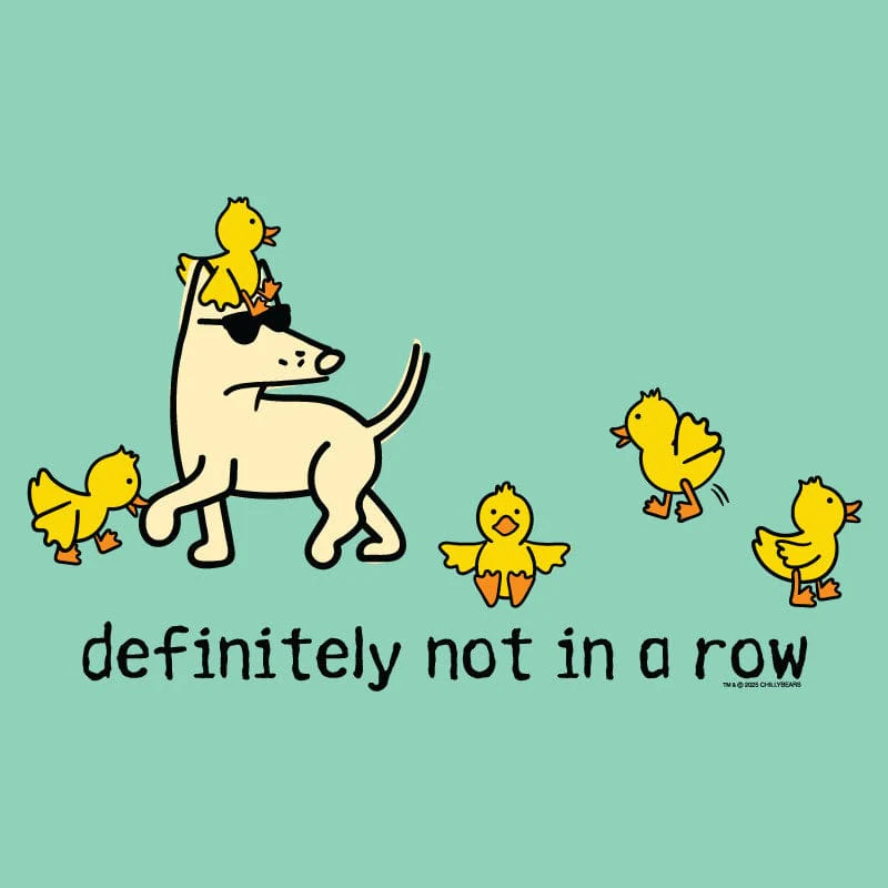 Definitely Not in a Row - Sweatshirt Pullover Hoodie - Image 4
