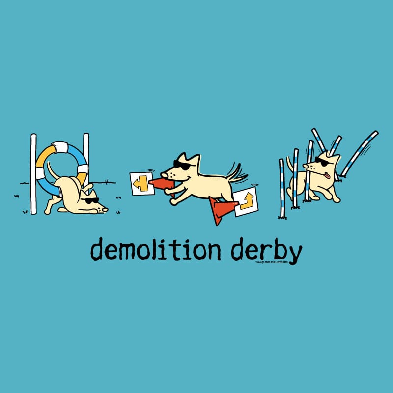 Demolition Derby - Ladies T-Shirt V-Neck - Image 2