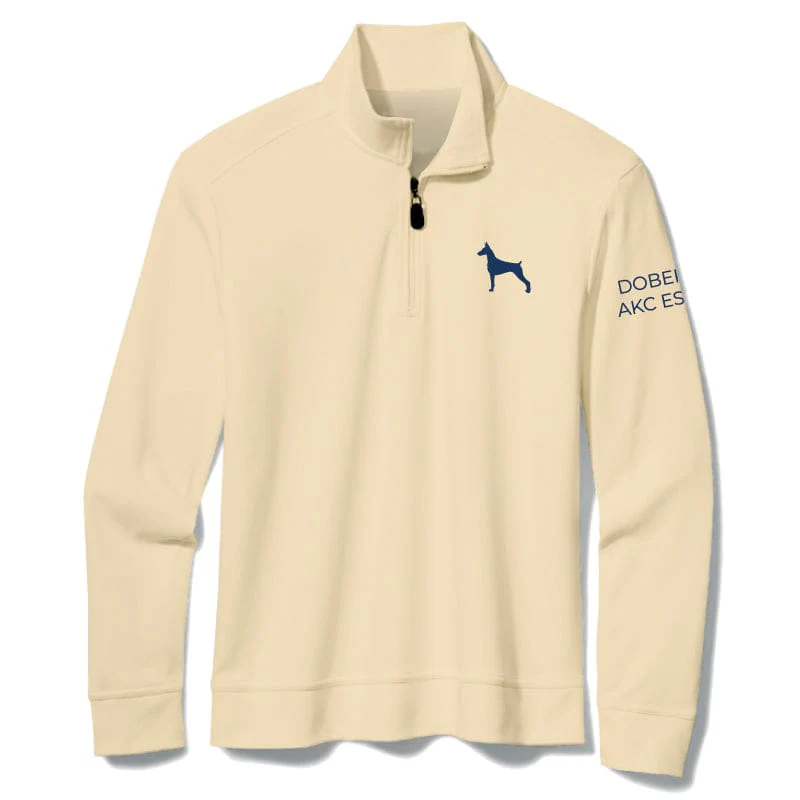 Doberman Pinscher Embroidered AKC Quarter Zip