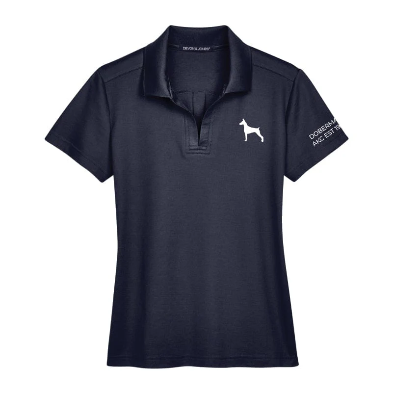 Doberman Embroidered AKC Women's Polo - Image 4
