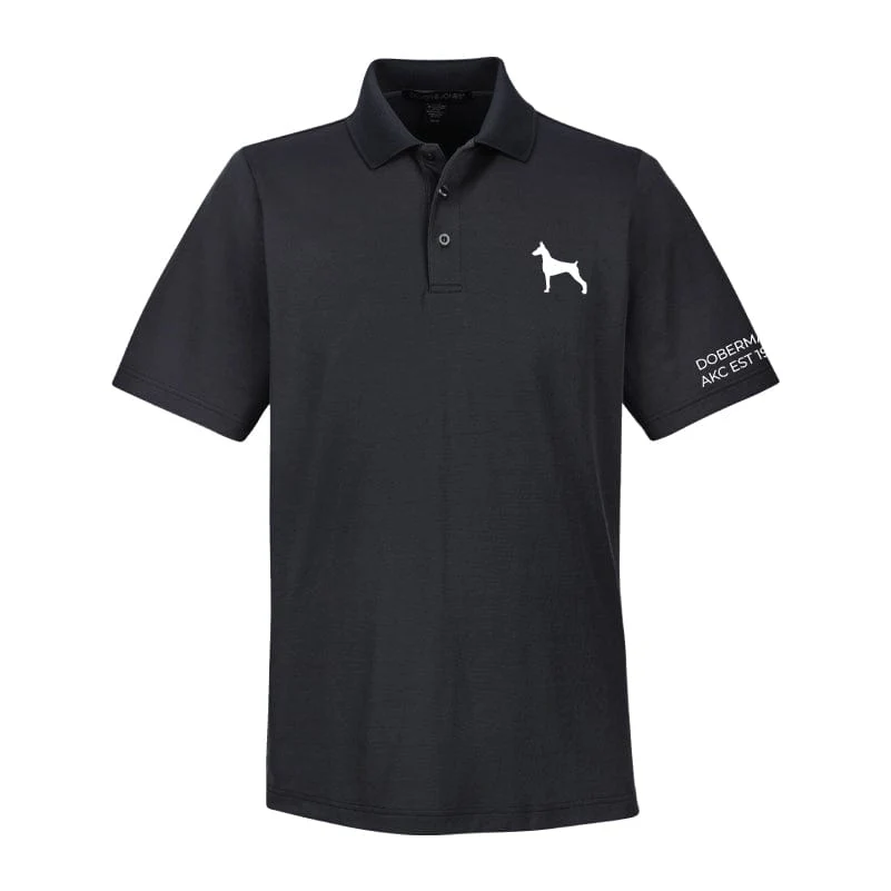 Doberman Pinscher Embroidered AKC Men's Polo - Image 4