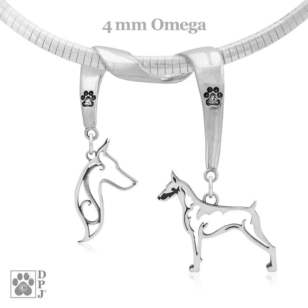 Doberman Pinscher, Charm Holder - Image 2