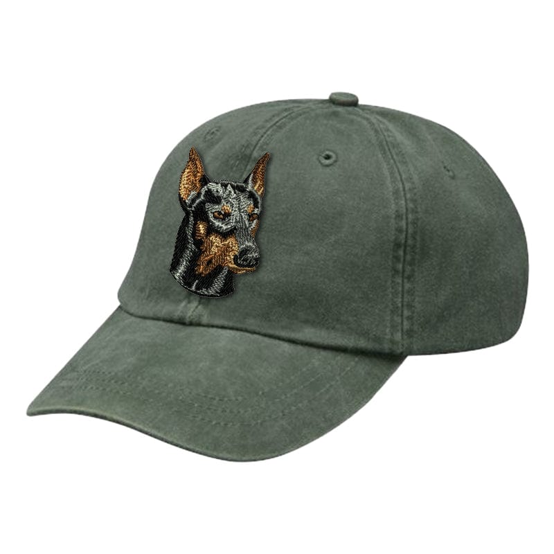 Doberman Pinscher Embroidered Baseball Cap - Image 7