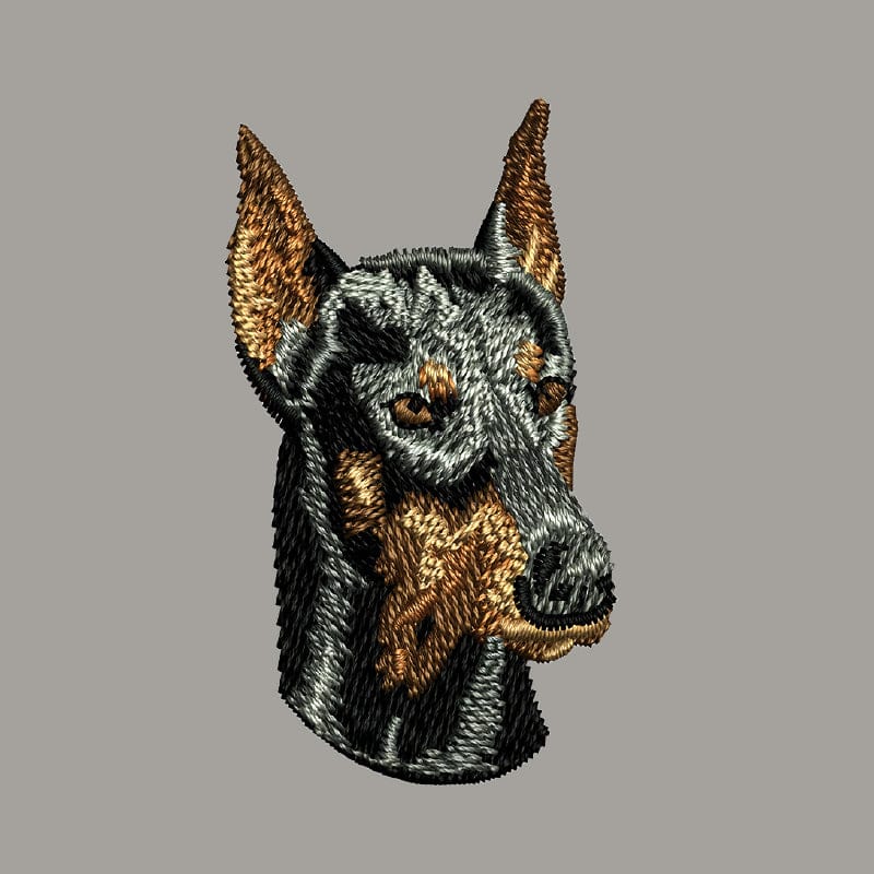 Doberman Pinscher Embroidered Sweatshirt Hoodie - Image 4
