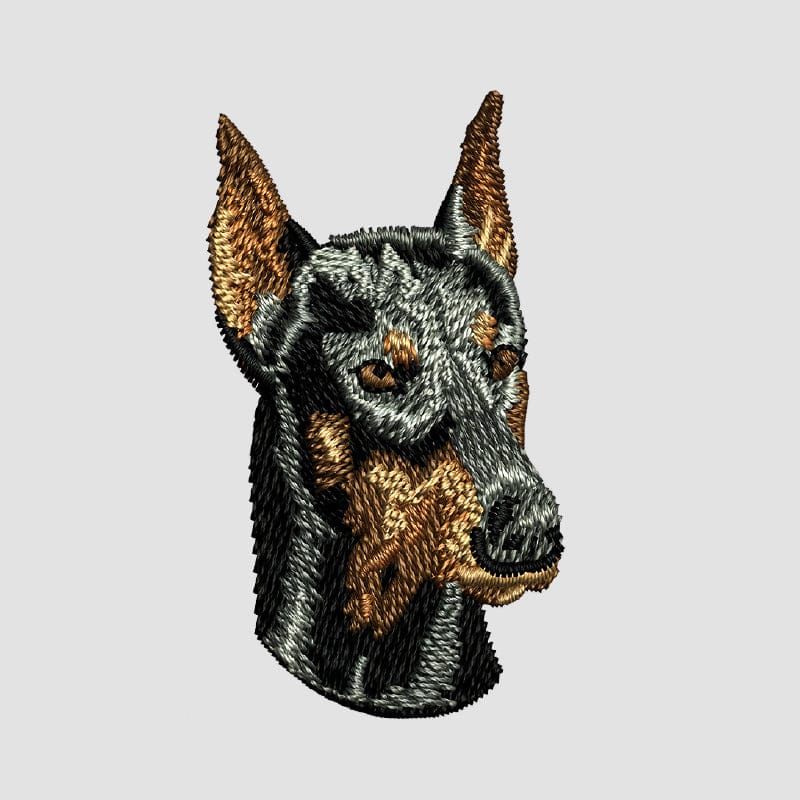 Doberman Pinscher Embroidered Sweatshirt Hoodie - Image 8
