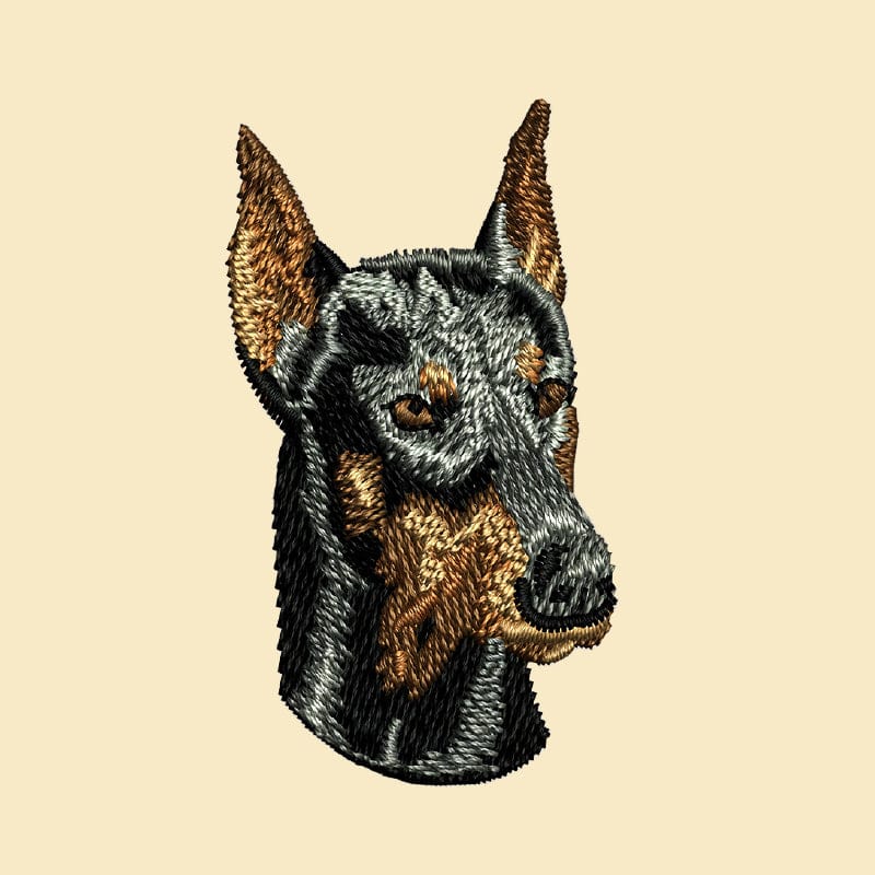 Doberman Pinscher Embroidered Tote - Image 4