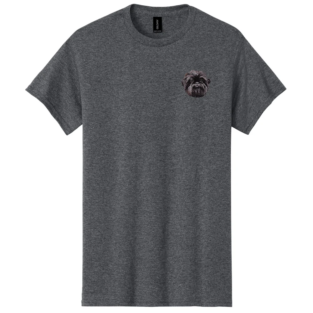 Affenpinscher Embroidered Men's T-Shirt - Image 3