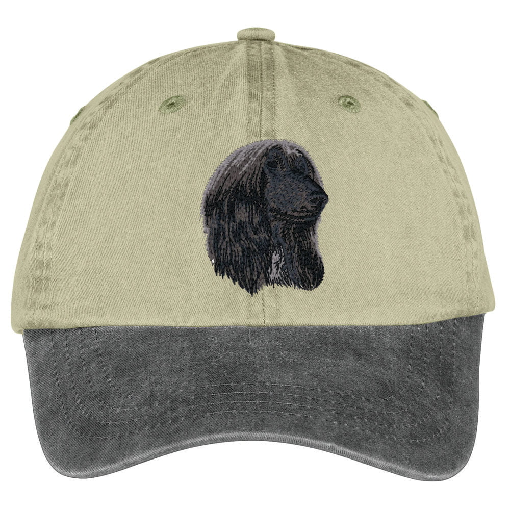 Afghan Hound  Embroidered Two Tone Baseball Cap - Image 2