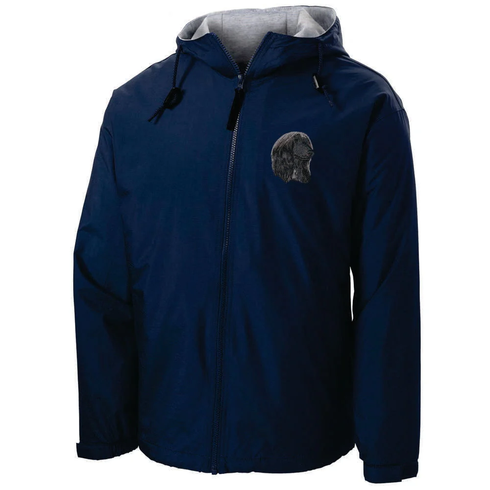 Afghan Hound Embroidered Hooded Jacket - Image 5