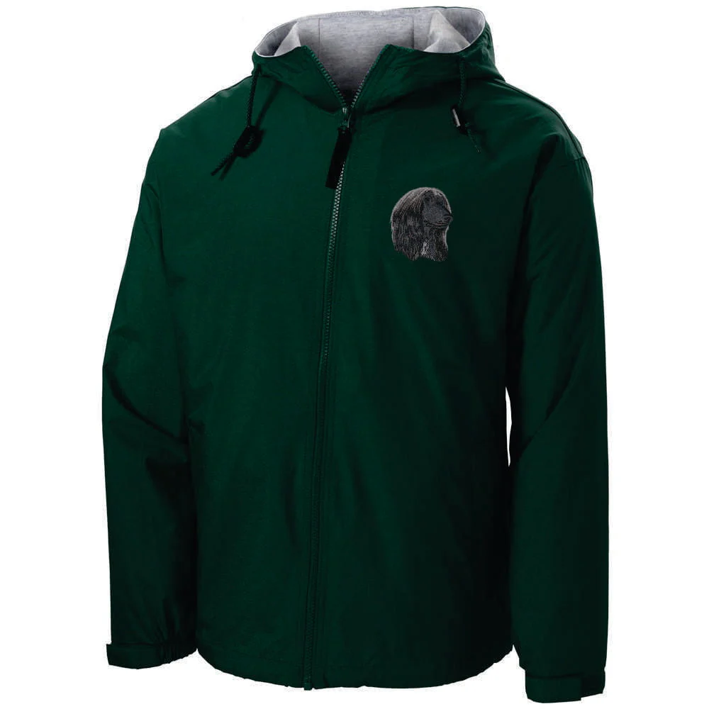 Afghan Hound Embroidered Hooded Jacket - Image 6