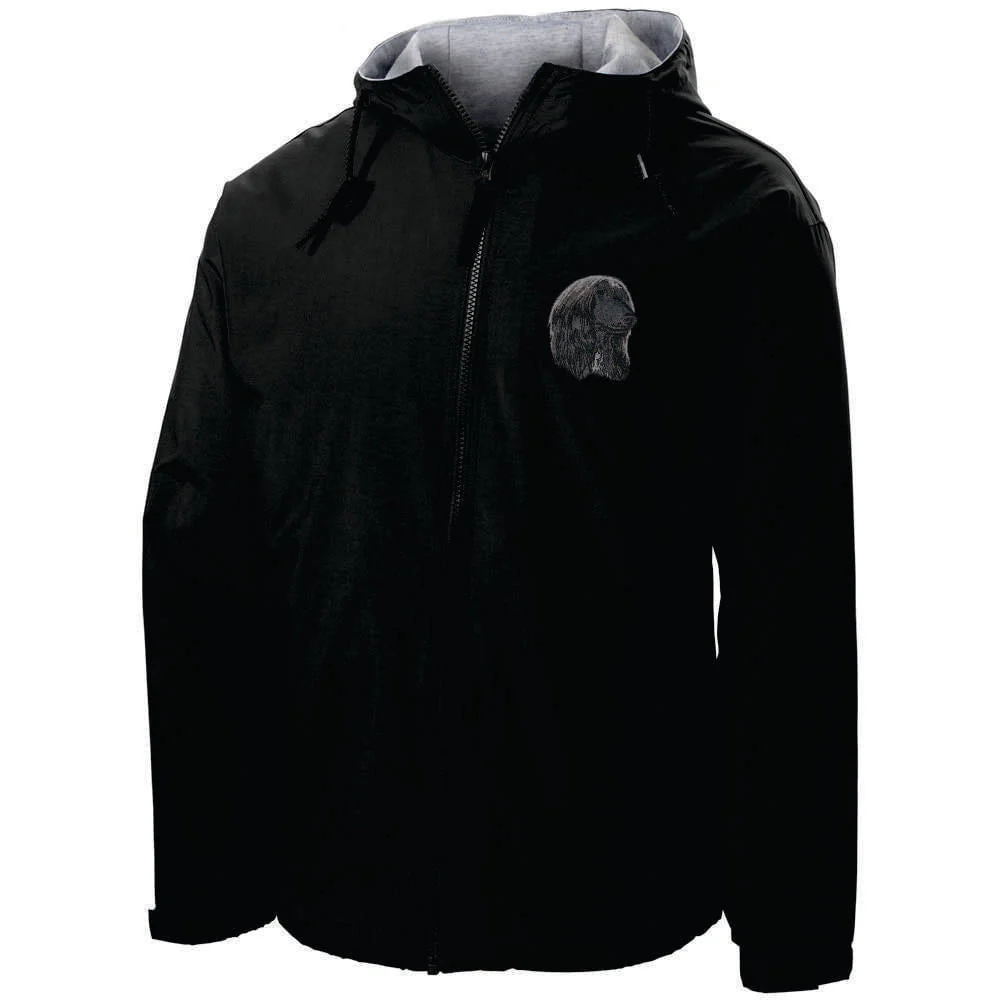 Afghan Hound Embroidered Hooded Jacket - Image 7