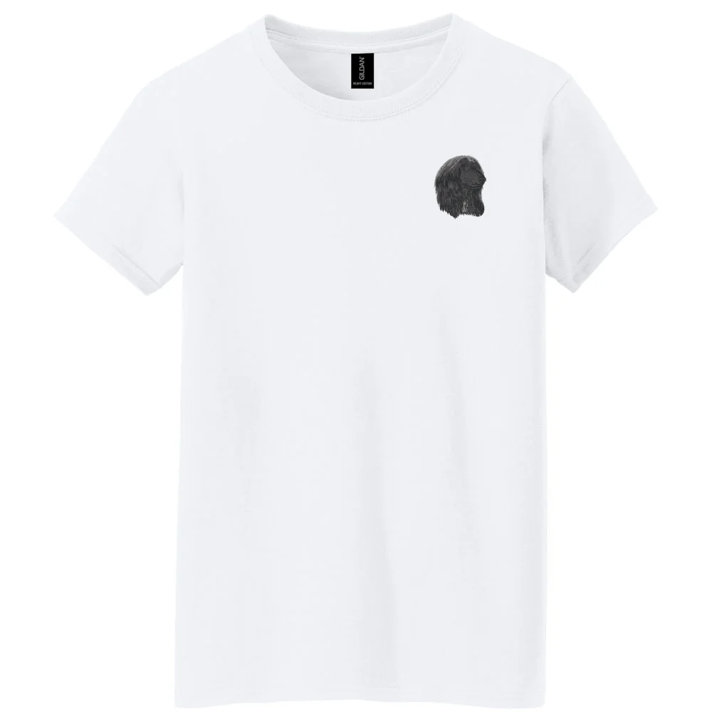 Afghan Hound Embroidered Women's T-Shirt - Image 4