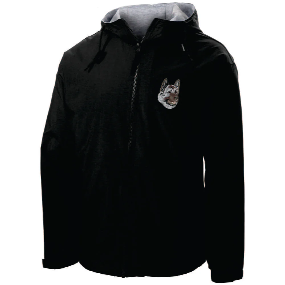 Akita Embroidered Hooded Jacket - Image 5