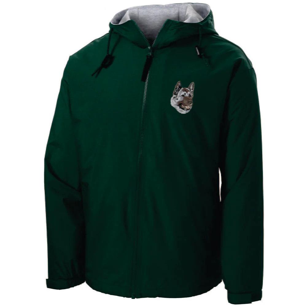 Akita Embroidered Hooded Jacket - Image 6