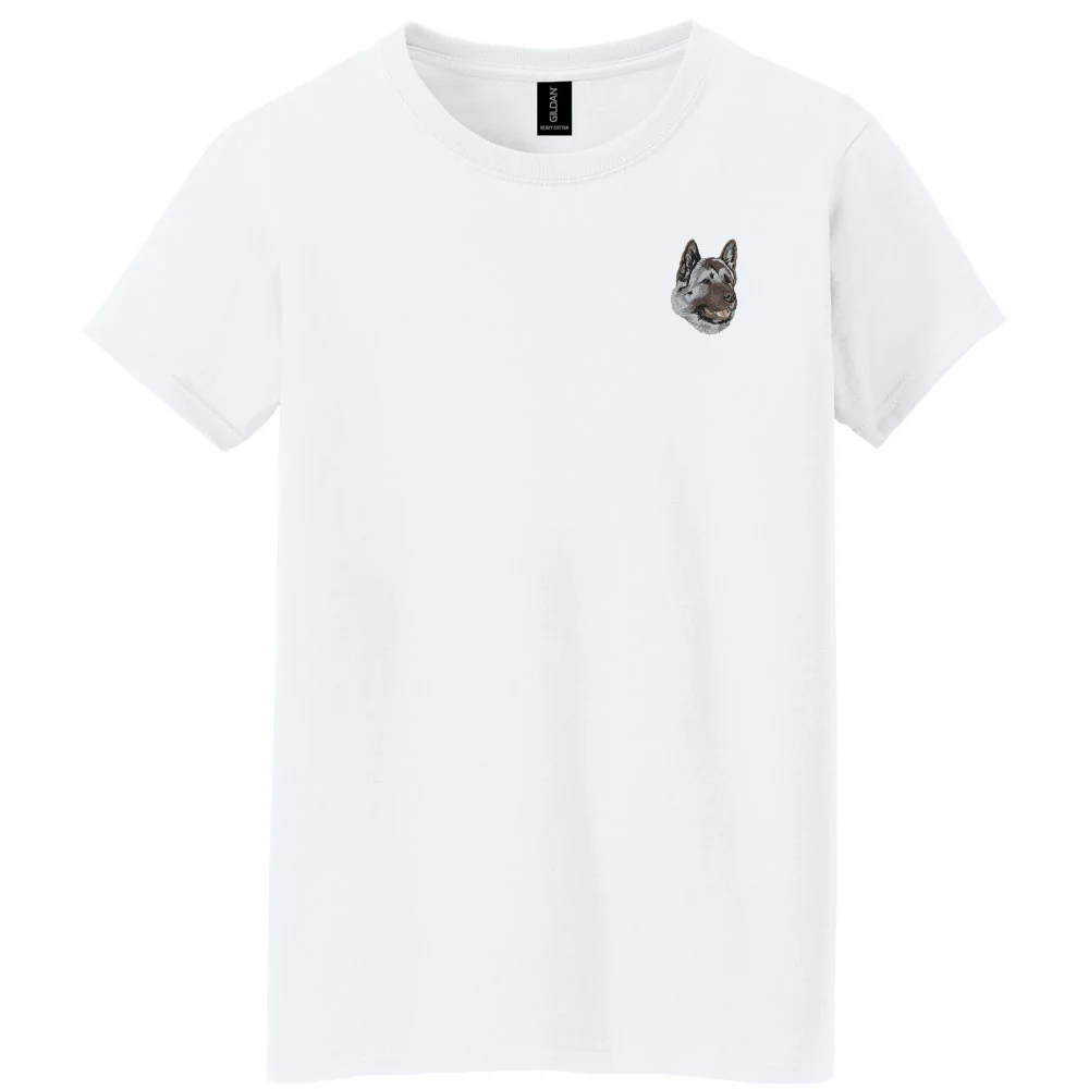 Akita Embroidered Women's T-Shirt - Image 6