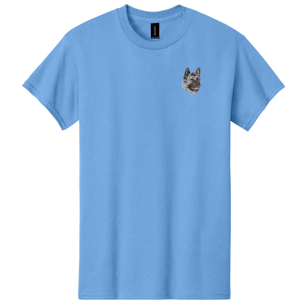Akita Embroidered Men's T-Shirt - Image 4