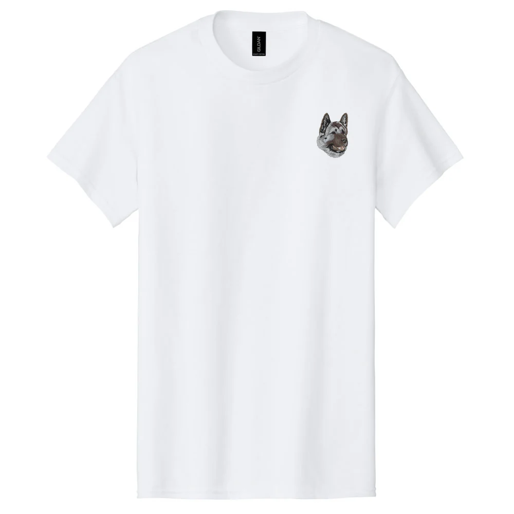 Akita Embroidered Men's T-Shirt - Image 6
