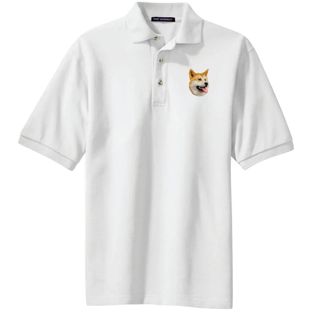 Akita Embroidered Polo Shirt - Image 2