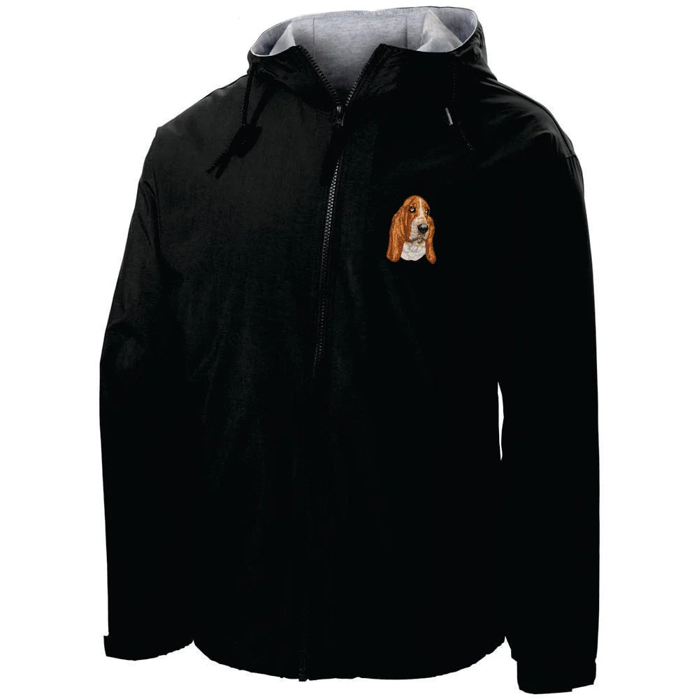 Basset Hound Embroidered Hooded Jacket - Image 6