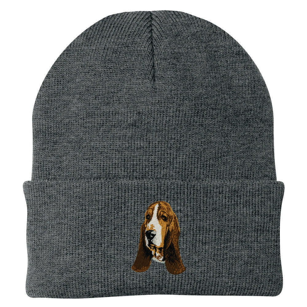 Basset Hound Embroidered Beanie - Image 2