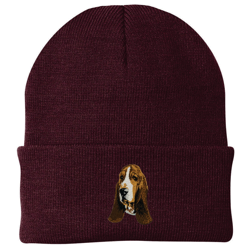 Basset Hound Embroidered Beanie - Image 4