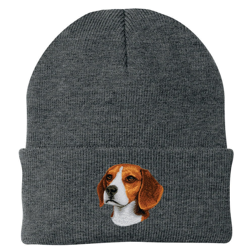 Beagle Embroidered Beanie - Image 3