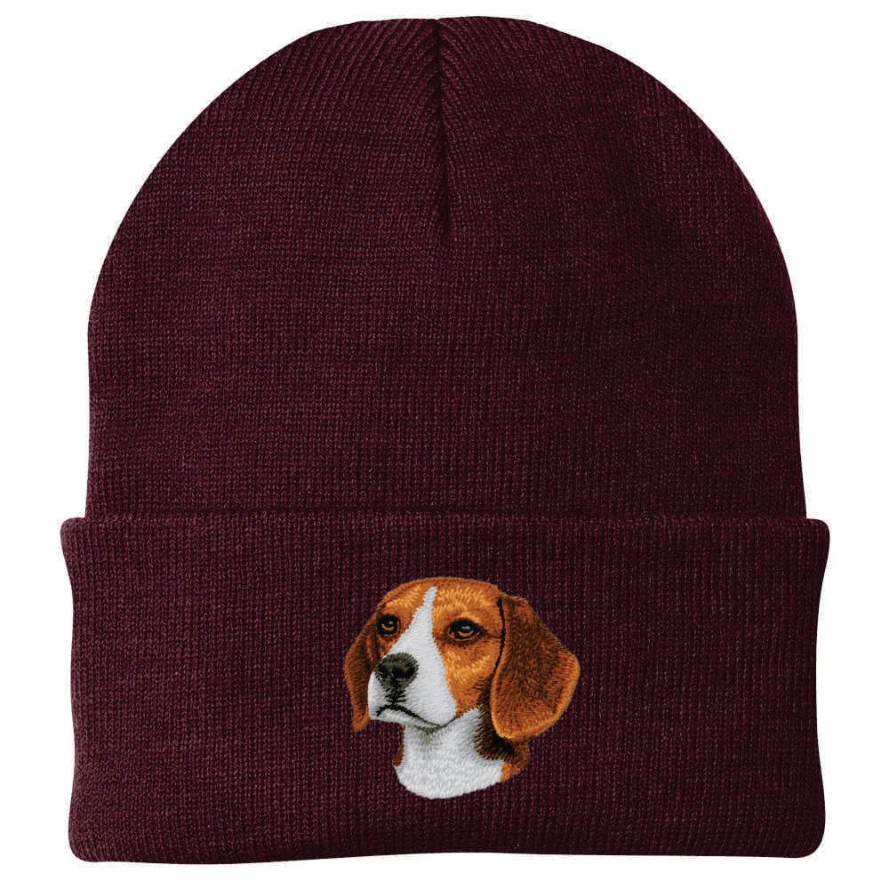 Beagle Embroidered Beanie - Image 5