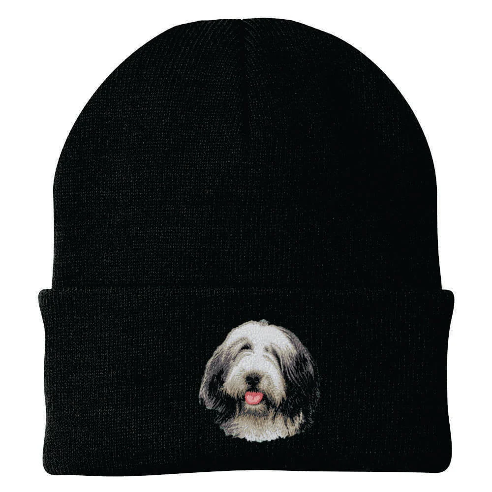 Bearded Collie Embroidered Beanie - Image 3