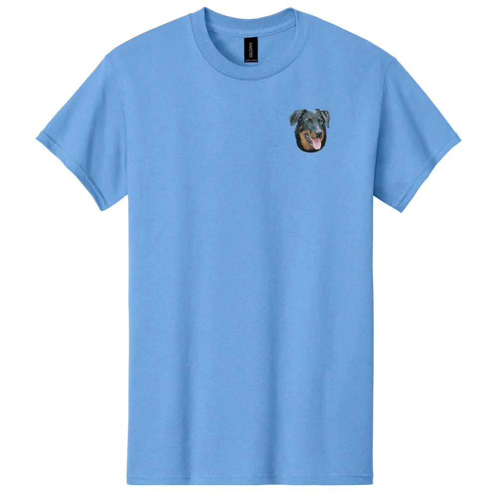 Beauceron Embroidered Men's T-Shirt