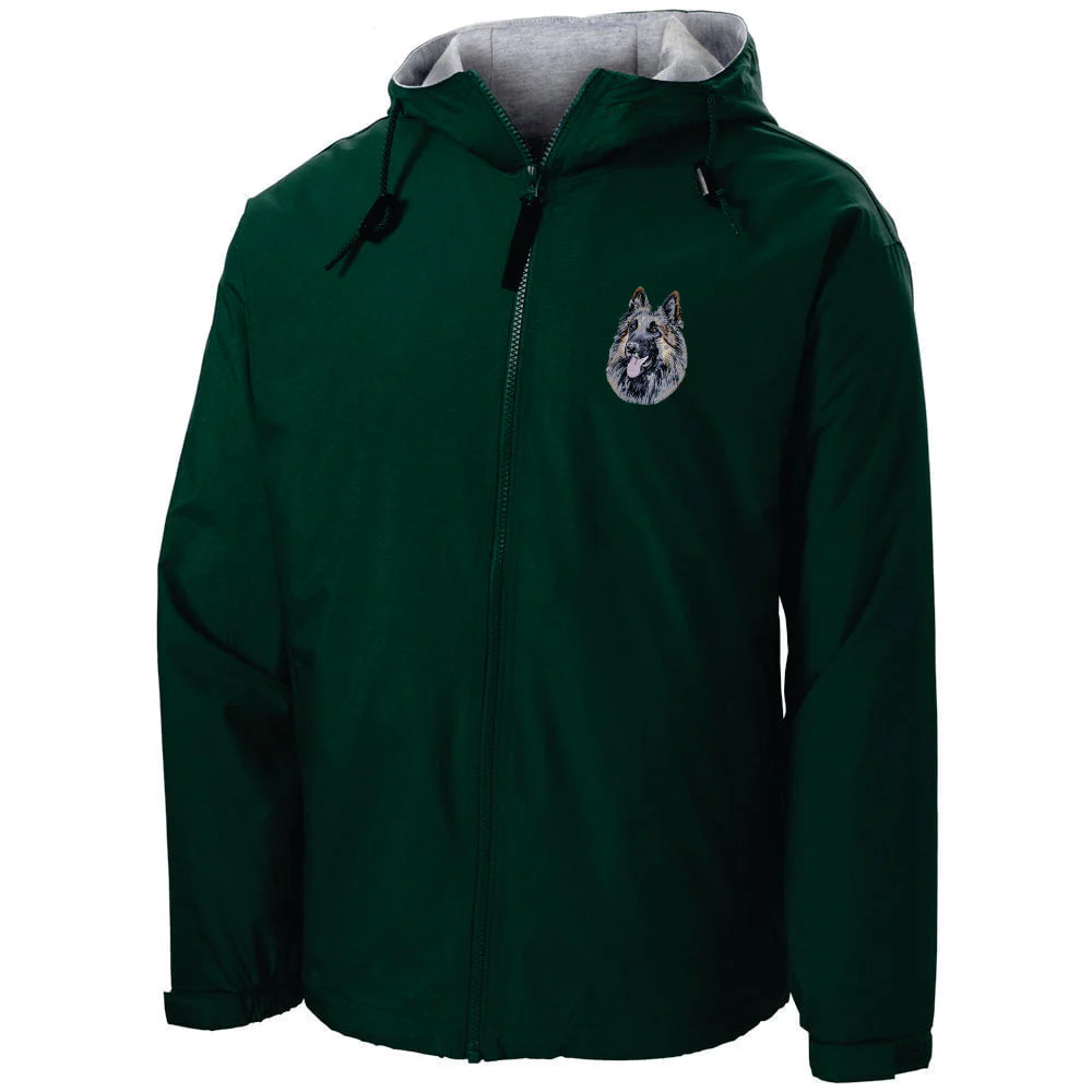 Belgian Tervuren Embroidered Hooded Jacket - Image 4