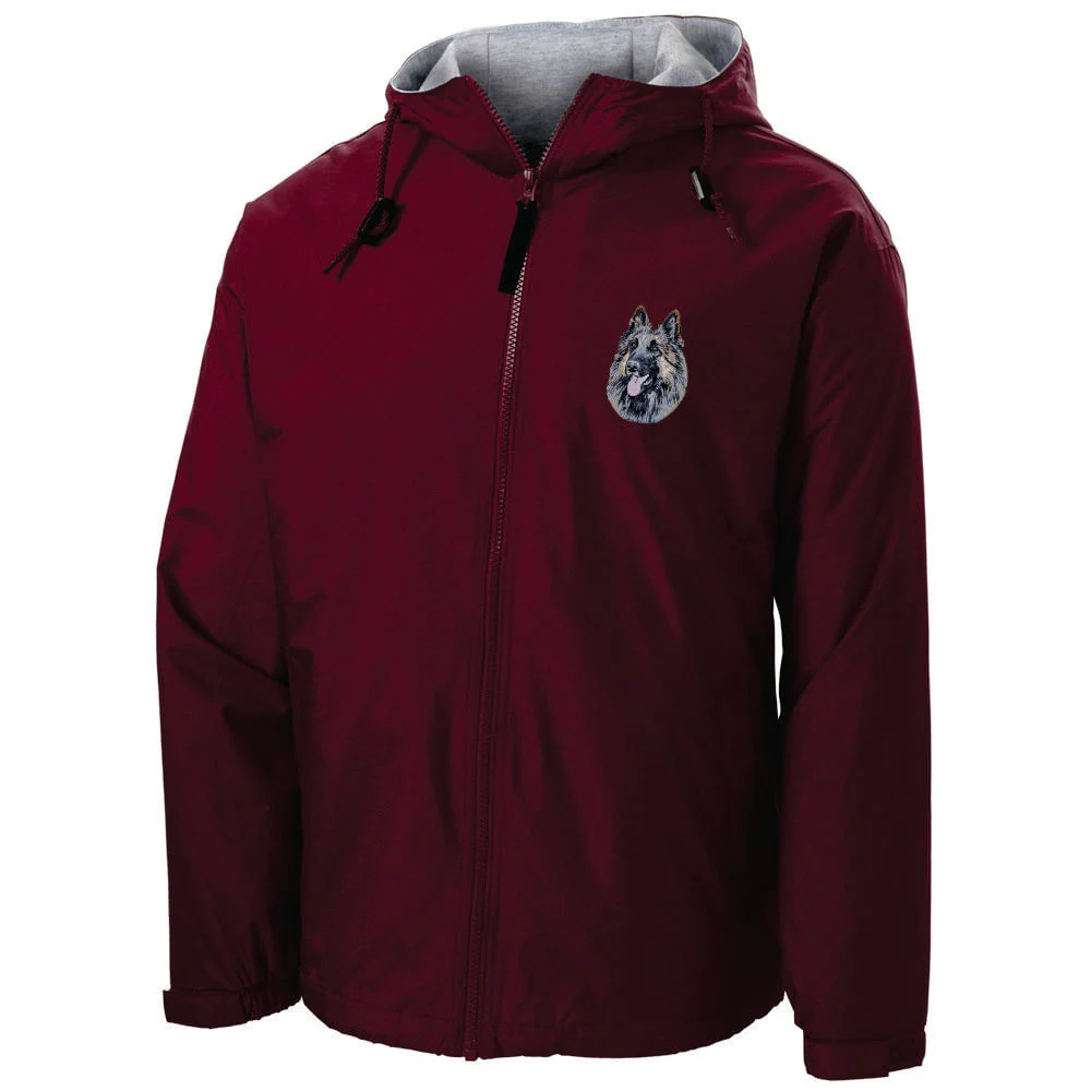 Belgian Tervuren Embroidered Hooded Jacket - Image 8