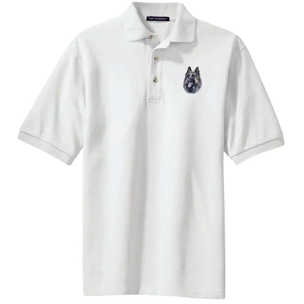 Belgian Tervuren Embroidered Polo Shirt - Image 5