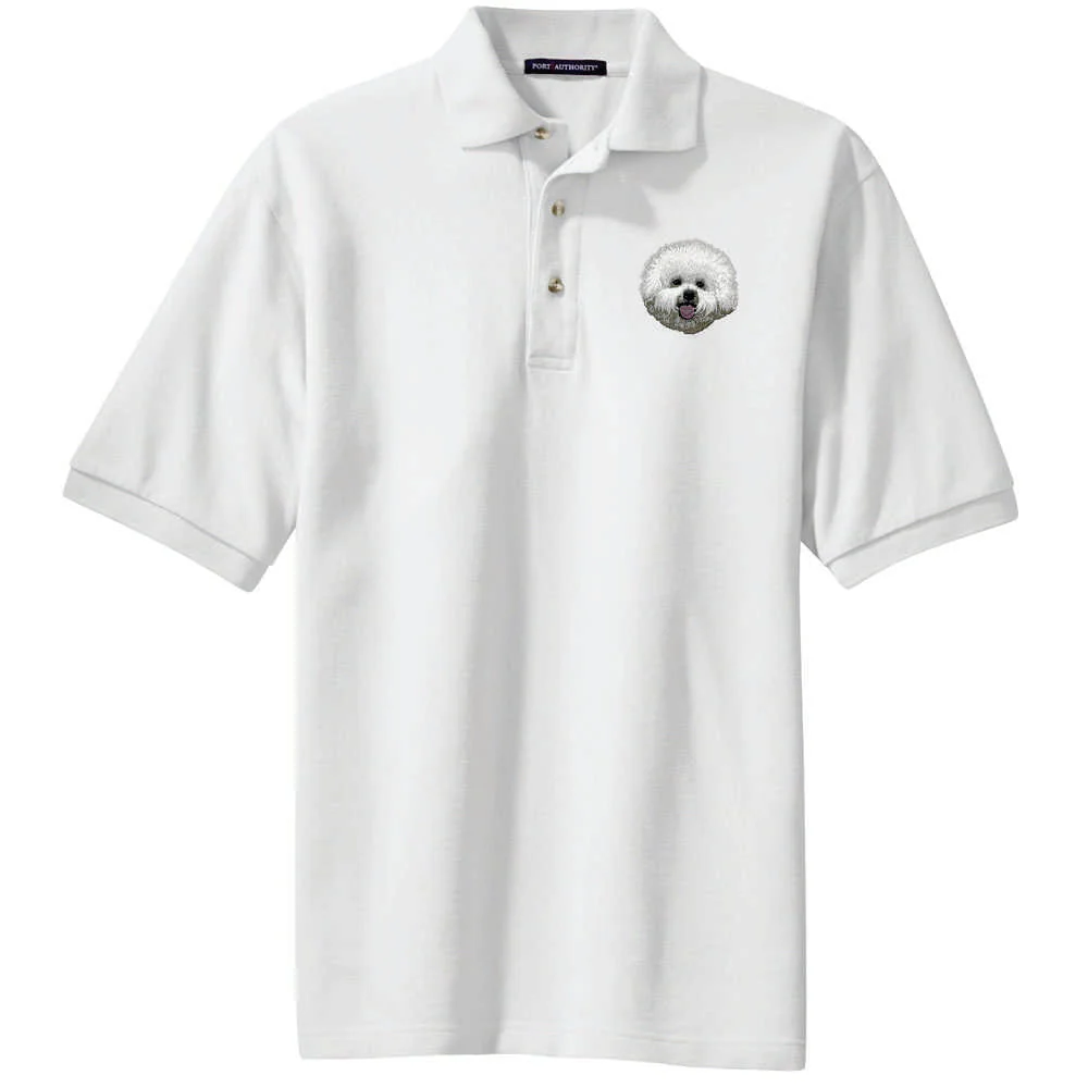 Bichon Frise Embroidered Polo Shirt - Image 2