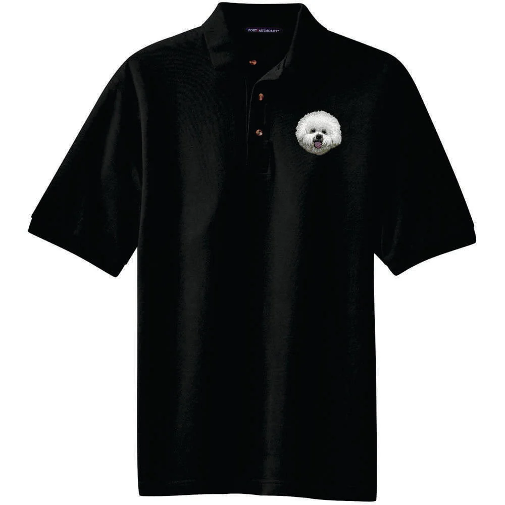 Bichon Frise Embroidered Polo Shirt - Image 3