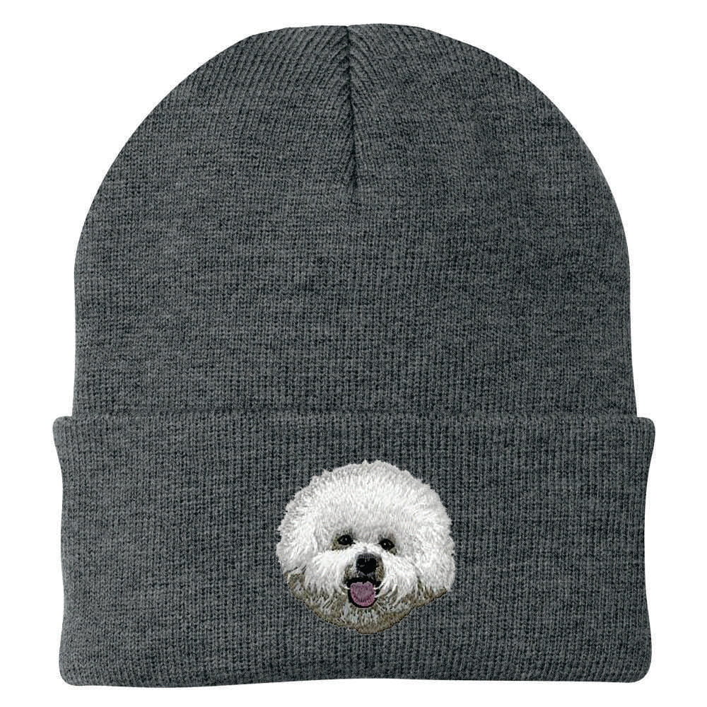 Bichon Frise Embroidered Beanie - Image 2