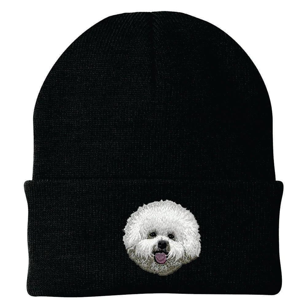Bichon Frise Embroidered Beanie - Image 3