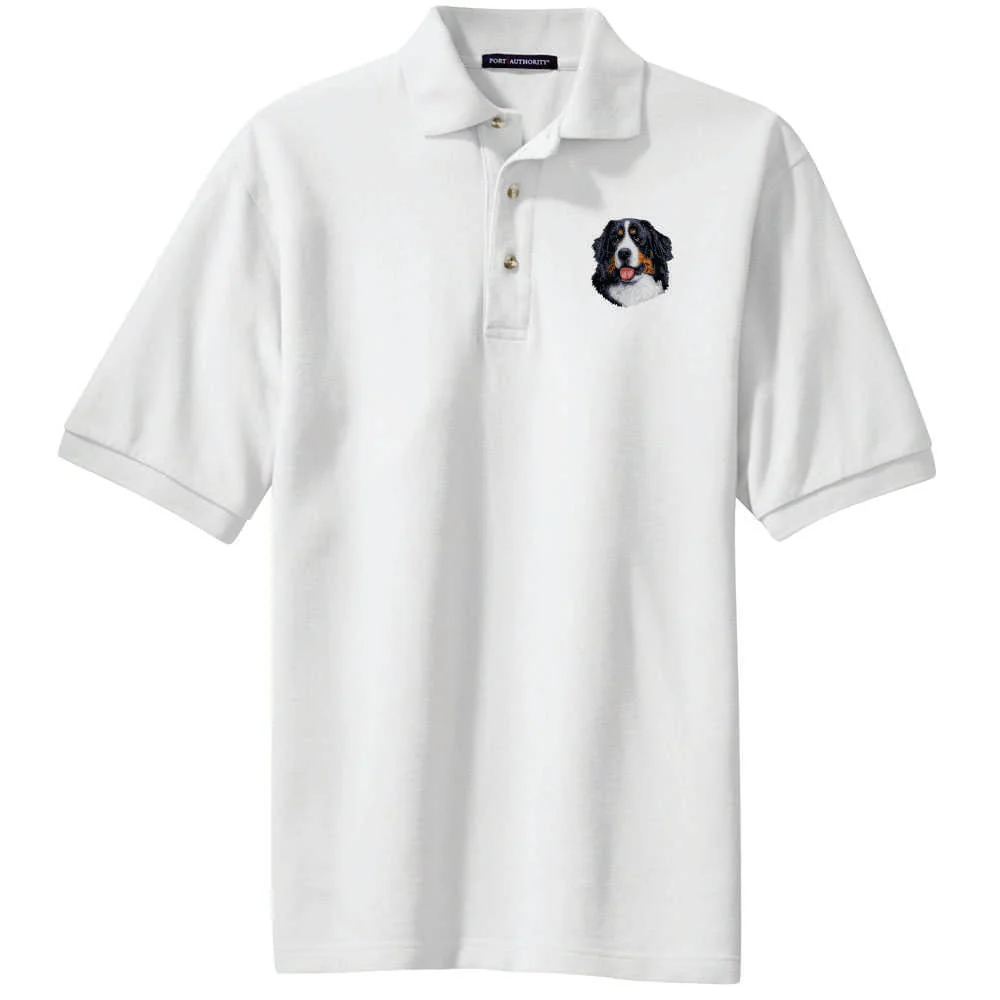 Bernese Mountain Dog Embroidered Polo Shirt - Image 2