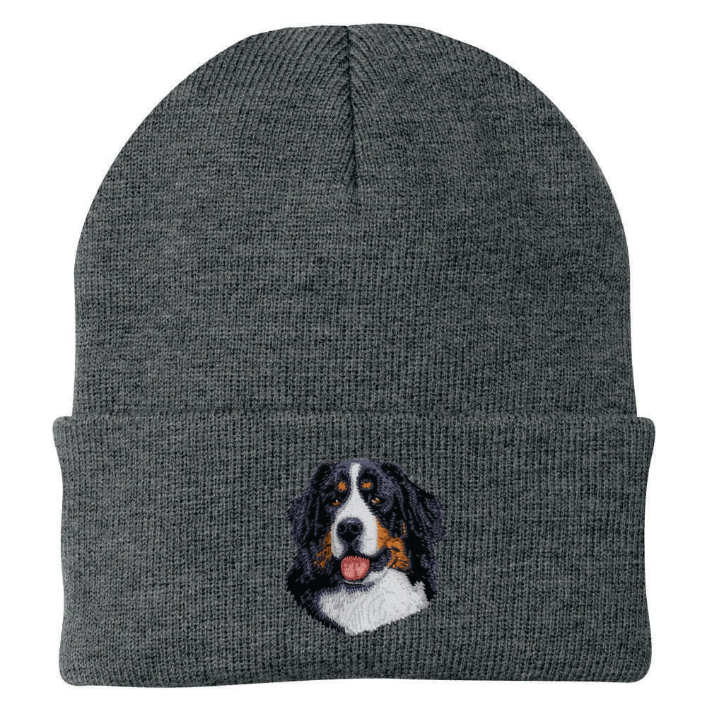 Bernese Mountain Dog Embroidered Beanie - Image 2