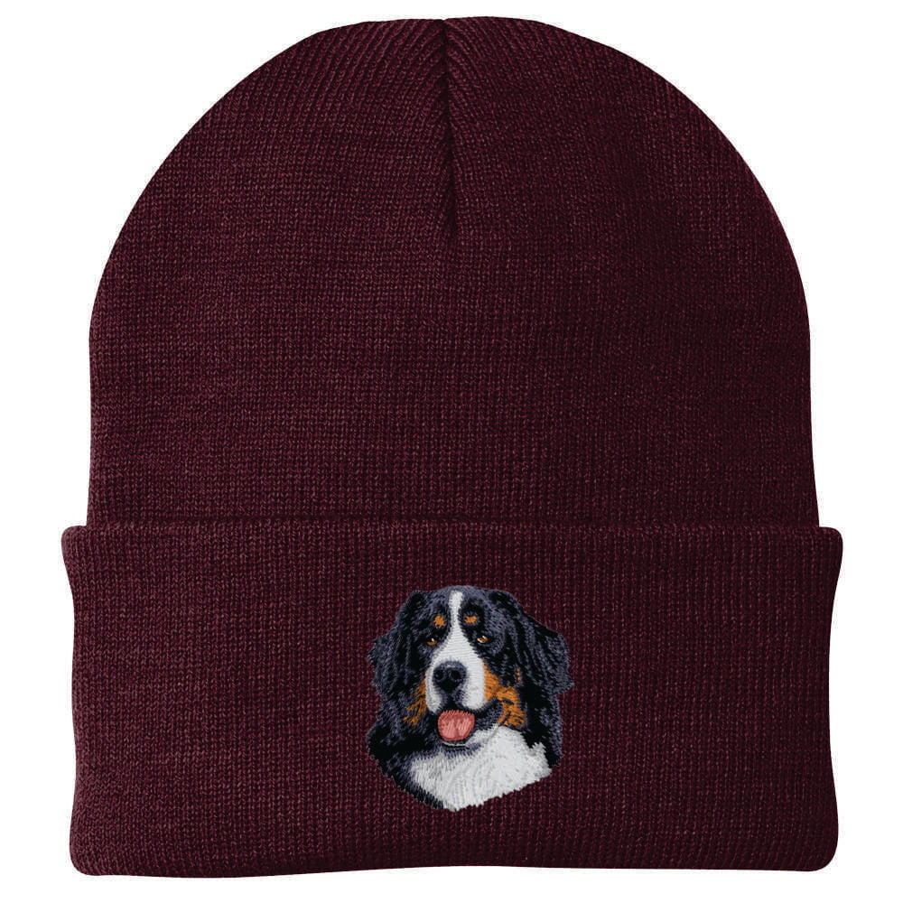 Bernese Mountain Dog Embroidered Beanie - Image 4