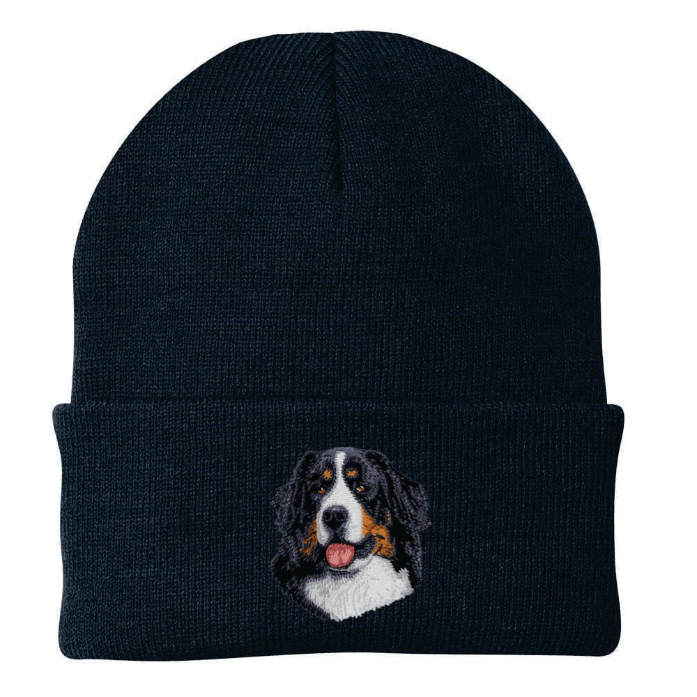 Bernese Mountain Dog Embroidered Beanie - Image 5