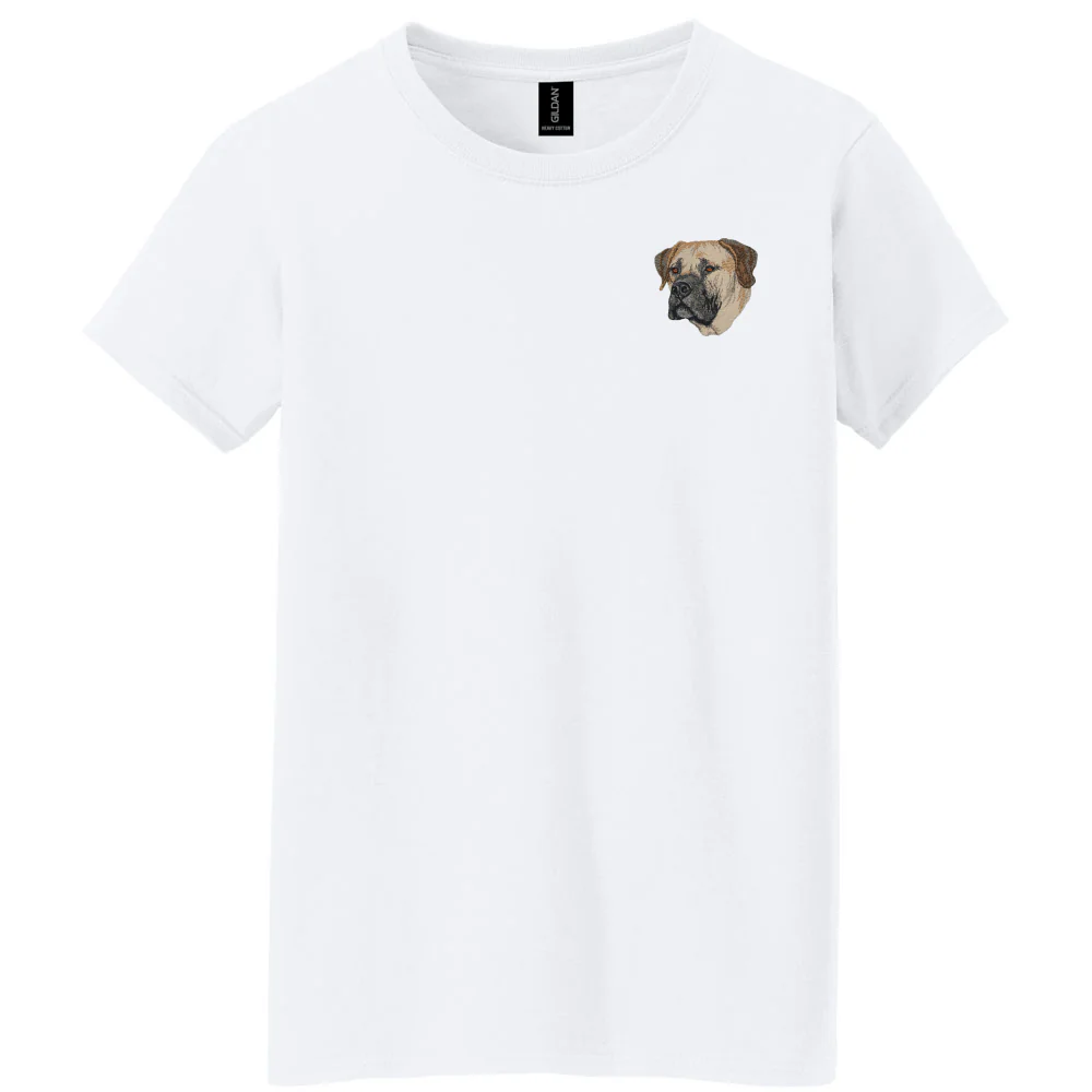 Boerboel Embroidered Women's T-Shirt - Image 2