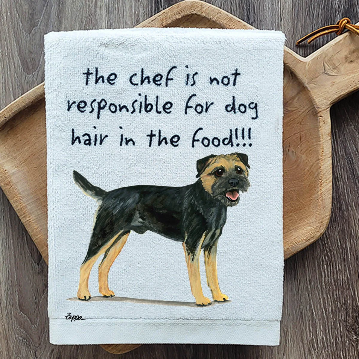 Border Terrier Dish Towel - Image 2