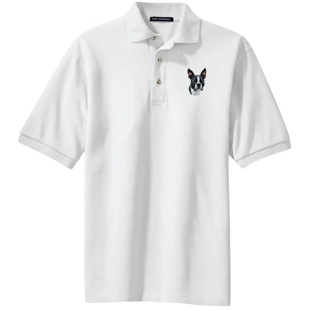Boston Terrier Embroidered Polo Shirt - Image 2