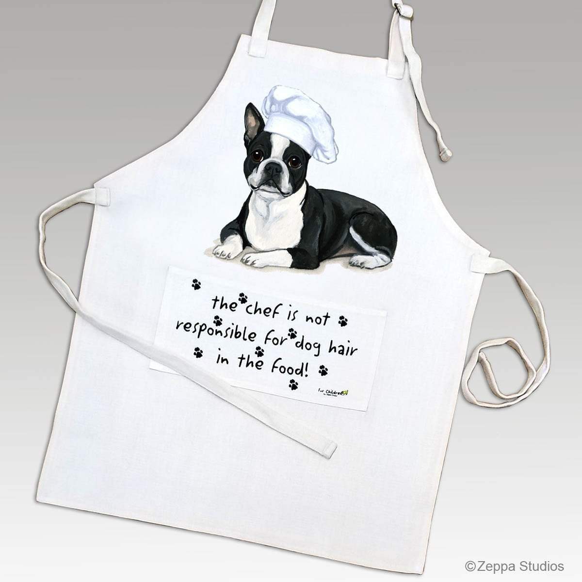 Boston Terrier Apron - Image 2